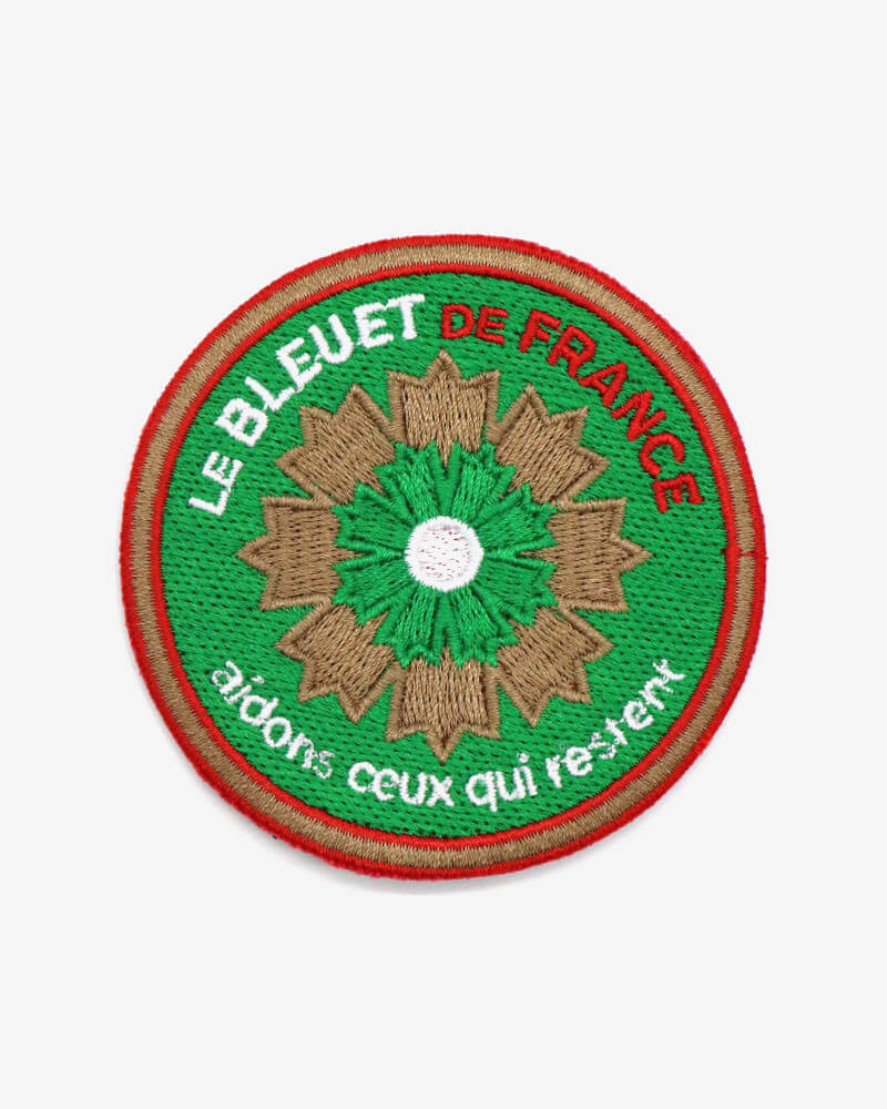 Patch brodé Légion étrangère x Bleuet de France