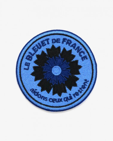 Patch brodé Armée de l'air x Bleuet de France