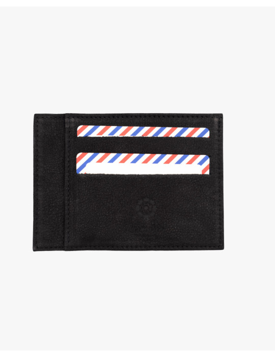 Porte-cartes italien en nubuck