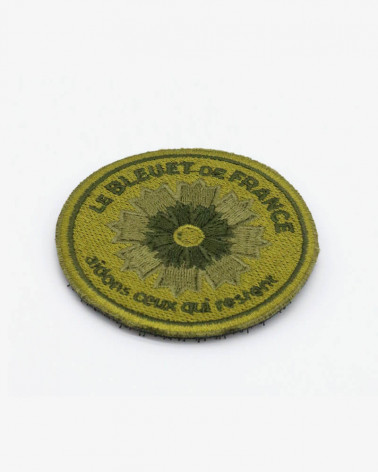 Patch brodé Armée de terre x Bleuet de France