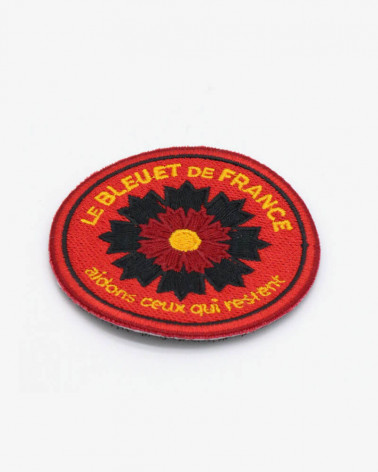 Patch brodé Sapeur-Pompier x Bleuet de France