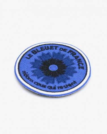 Patch brodé Gendarmerie nationale x Bleuet de France