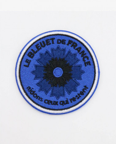 Patch brodé Gendarmerie nationale x Bleuet de France