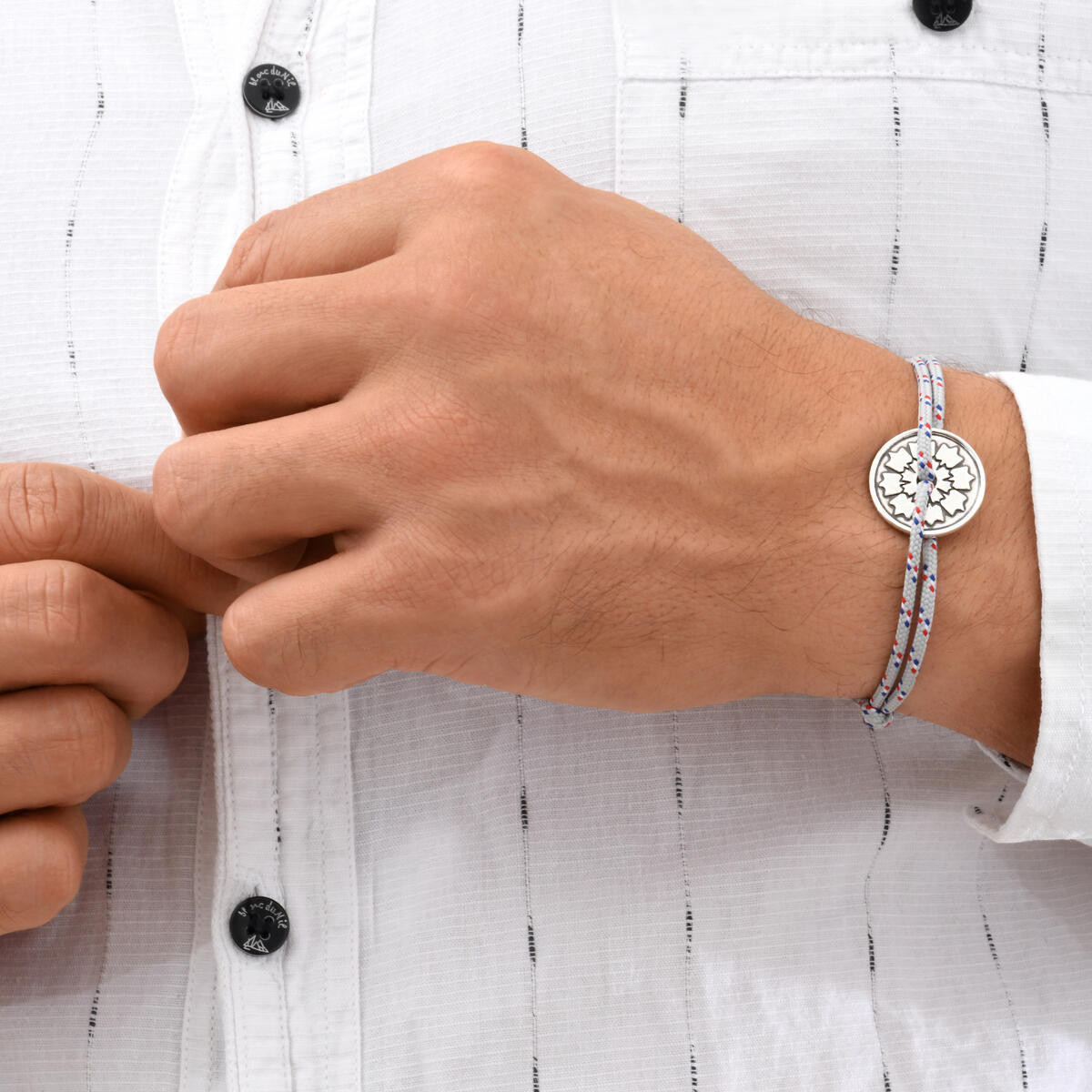 Bracelet Le Vent à la Française x Le Bleuet de France