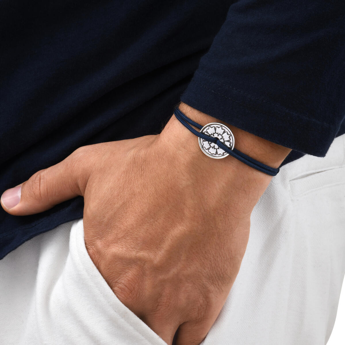 Bracelet Le Vent à la Française x Le Bleuet de France