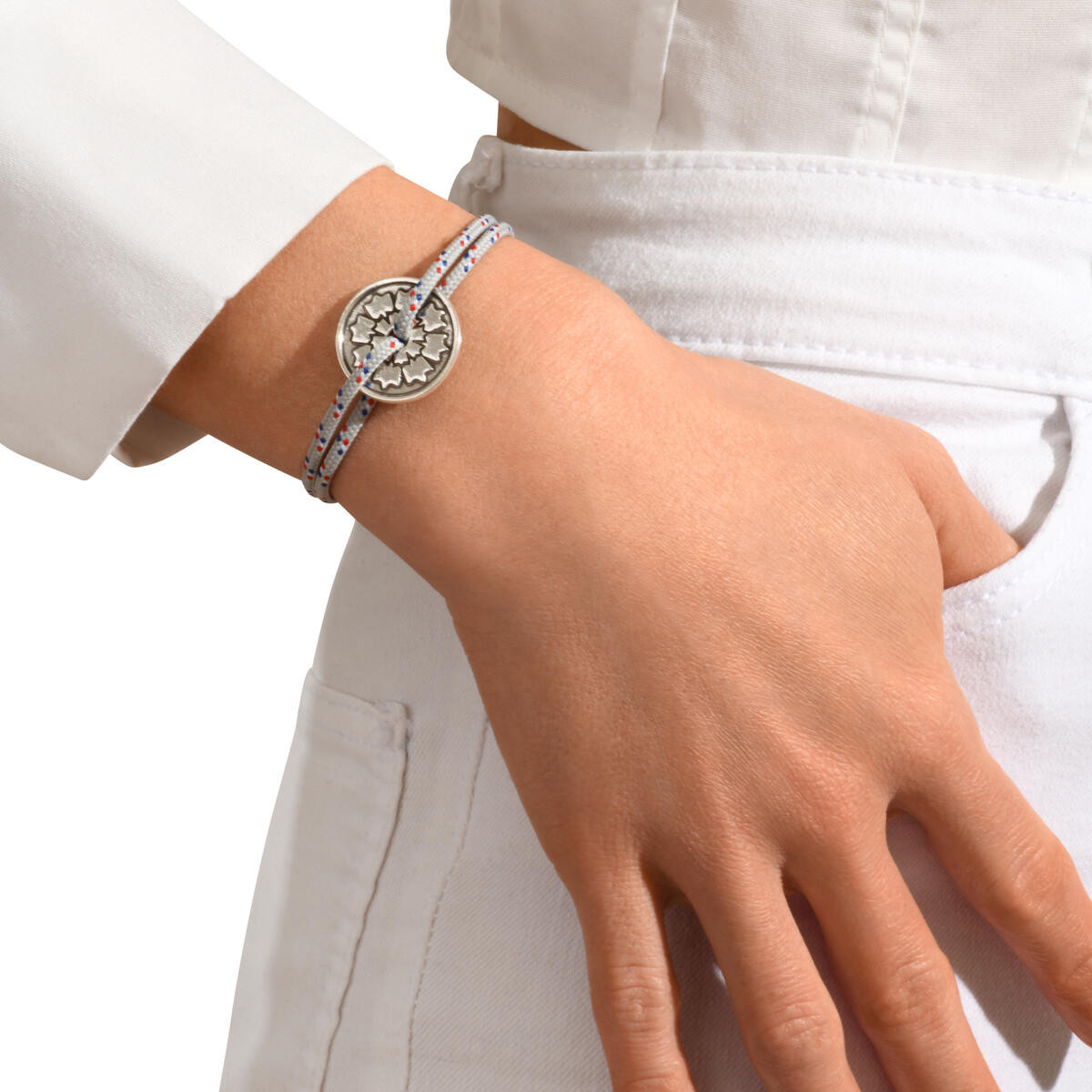 Bracelet Le Vent à la Française x Le Bleuet de France