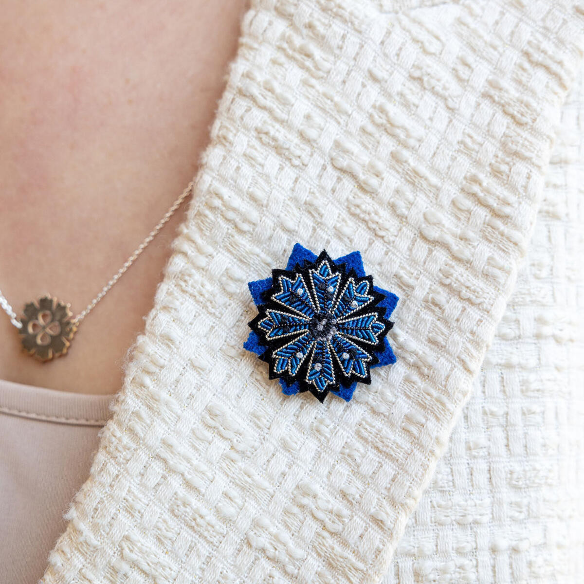 Boutique Bleuet de France - Broche Bleuet de France x Macon & Lesquoy