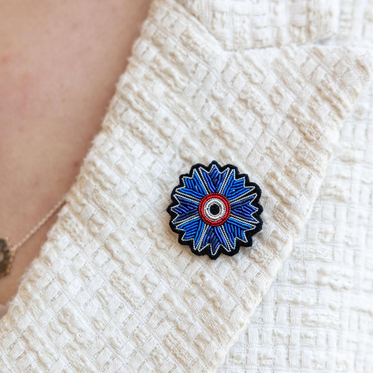 Boutique Bleuet de France - Broche cocarde Bleuet de France x Macon & Lesquoy