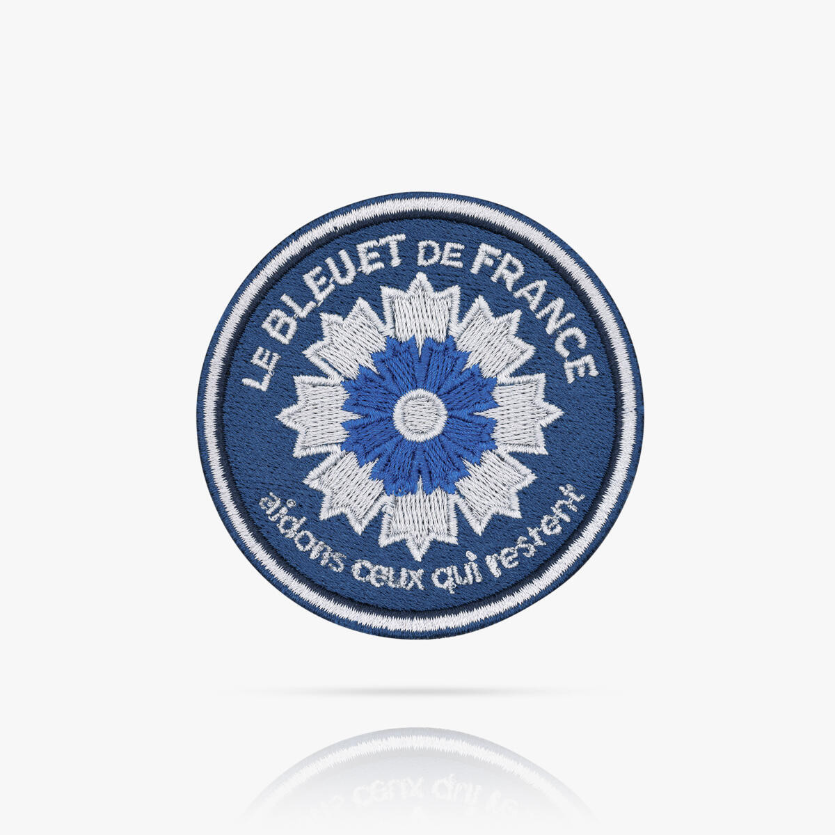 Boutique Bleuet de France - Patch brodé Marine nationale x Bleuet d...