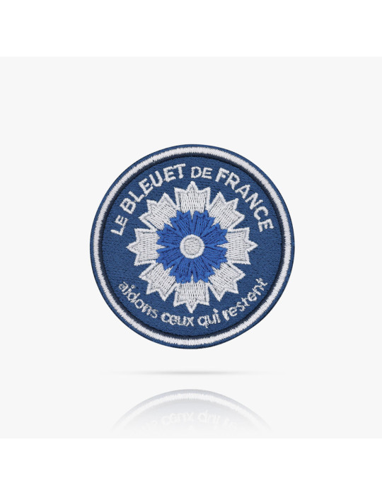 Boutique Bleuet de France - Patch brodé Marine nationale x Bleuet d...