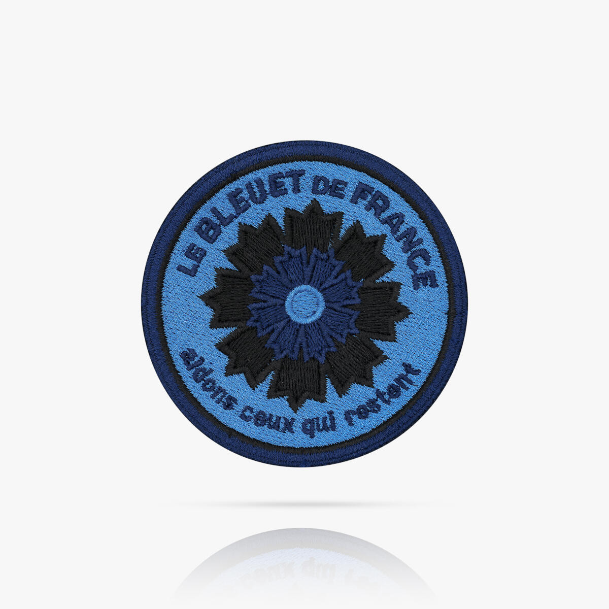 Patch brodé Armée de l'air et de l'espace x Bleuet de France