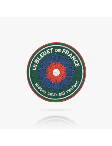 Patch brodé Douanes Françaises - Bleuet de France