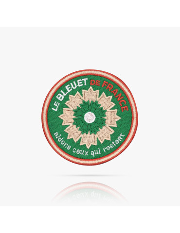 Boutique Bleuet de France - Patch brodé Légion étrangère x Bleuet d...