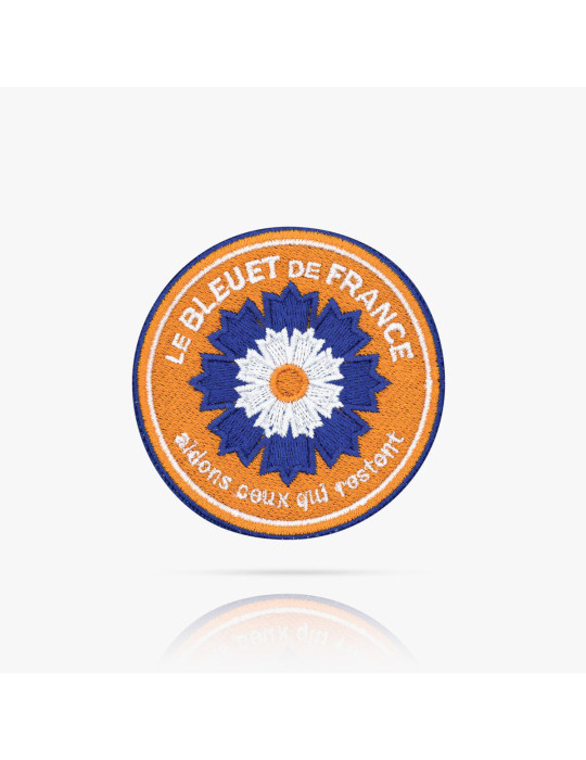 Patch brodé Protection Civile - Bleuet de France