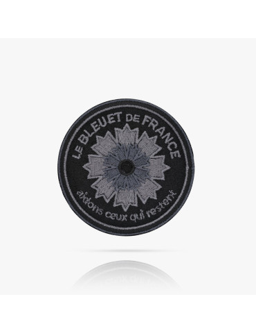 Boutique Bleuet de France - Patch brodé basse visibilité Bleuet de France