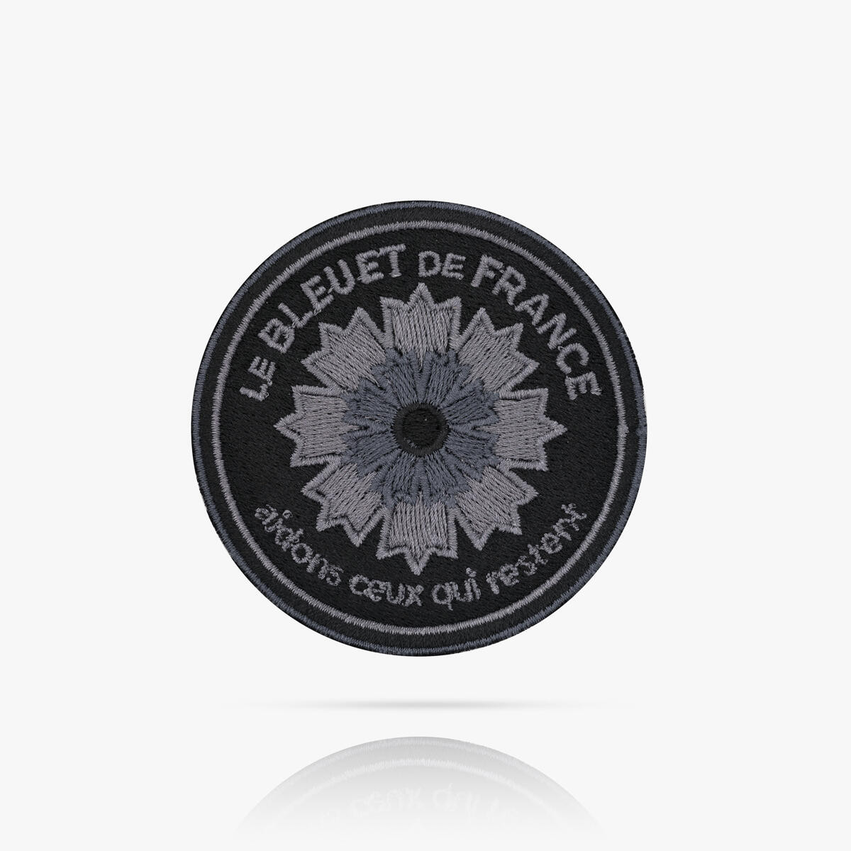 Boutique Bleuet de France - Patch brodé basse visibilité Bleuet de France Boutique Bleuet de France - Patch brodé basse visibilité Bleuet de France