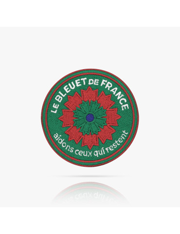 Patch brodé Service de l’énergie opérationnelle x Bleuet de France