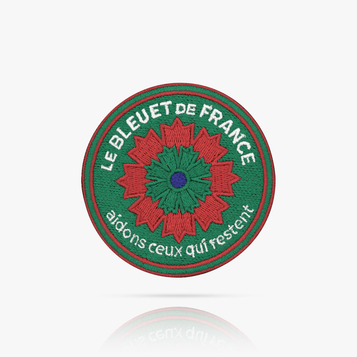 Patch brodé Service de l’énergie opérationnelle x Bleuet de France