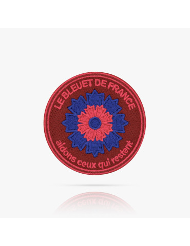 Patch brodé Service de santé des armées x Bleuet de France