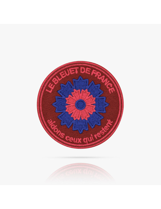 Patch brodé Service de santé des armées x Bleuet de France