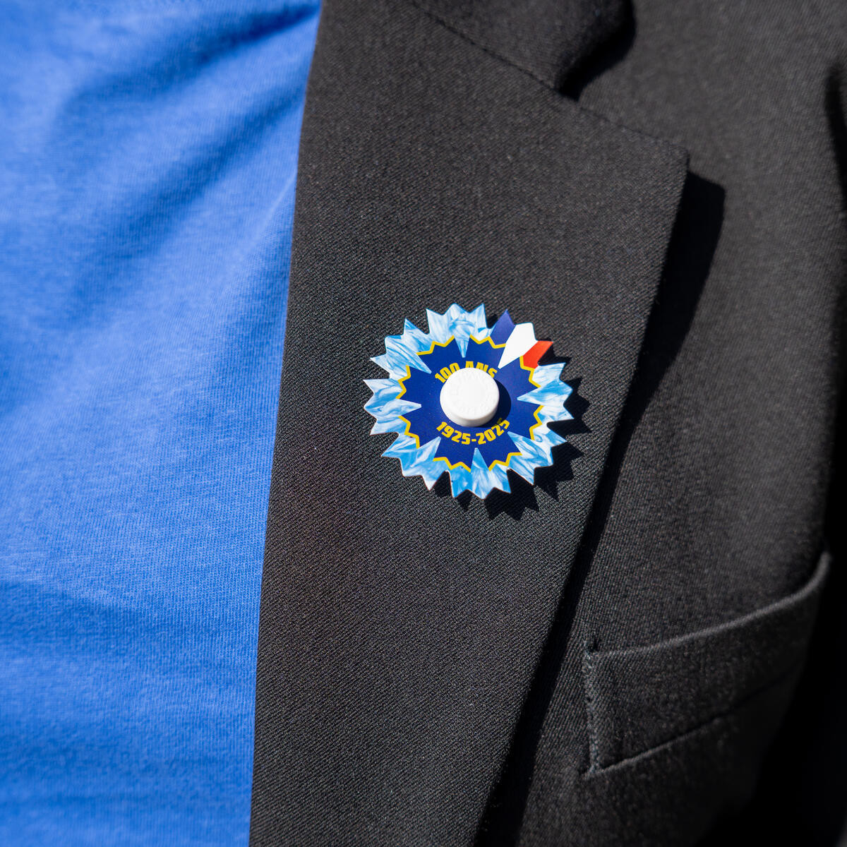 Bleuets de France en papier édition spéciale "Centenaire 2025" sur cartonnette