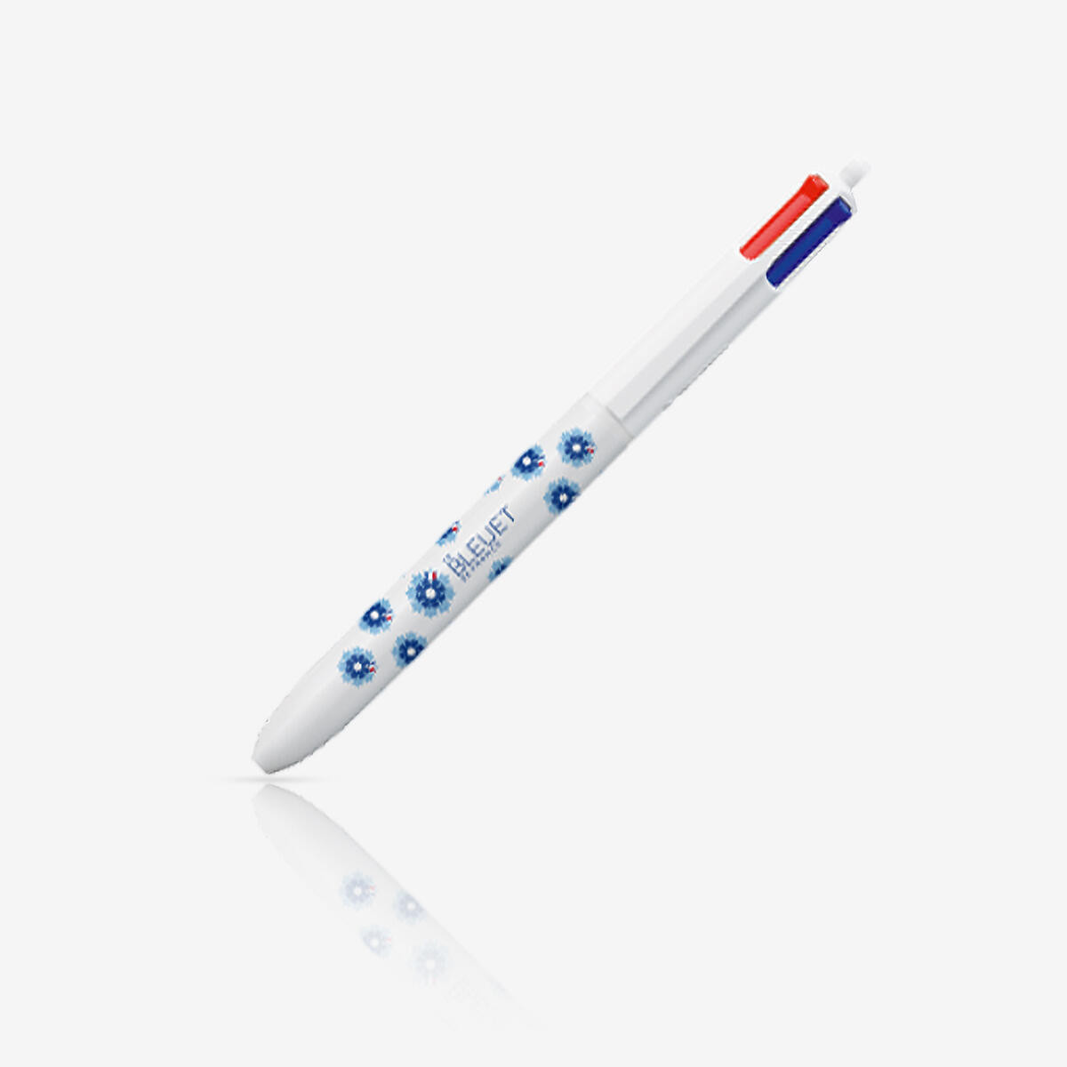 Stylo BIC® 4 couleurs Bleuet de France