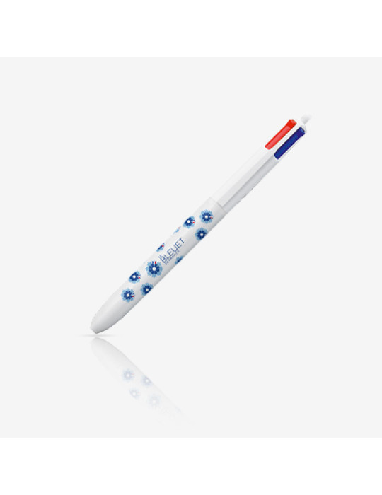 Stylo BIC® 4 couleurs Bleuet de France