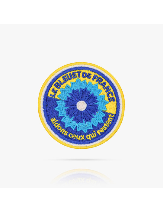 Patch brodé Chasseurs x Bleuet de France