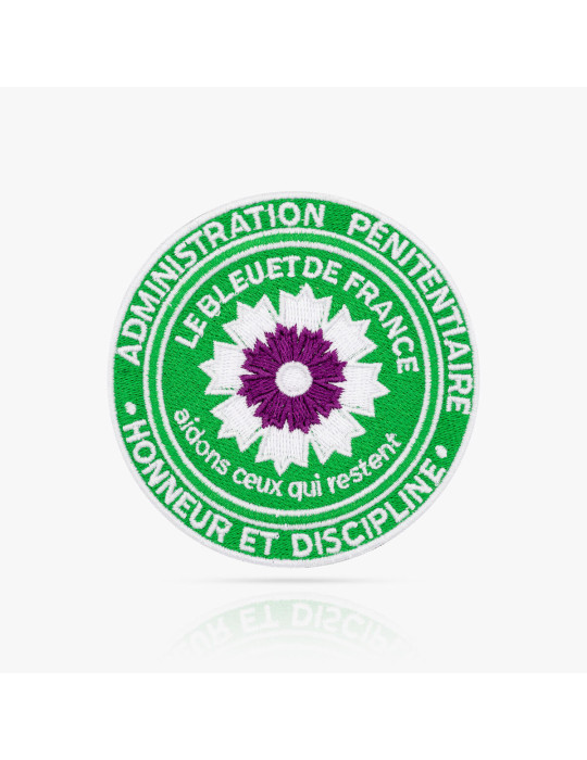 Patch brodé Administration Pénitentiaire x Bleuet de France