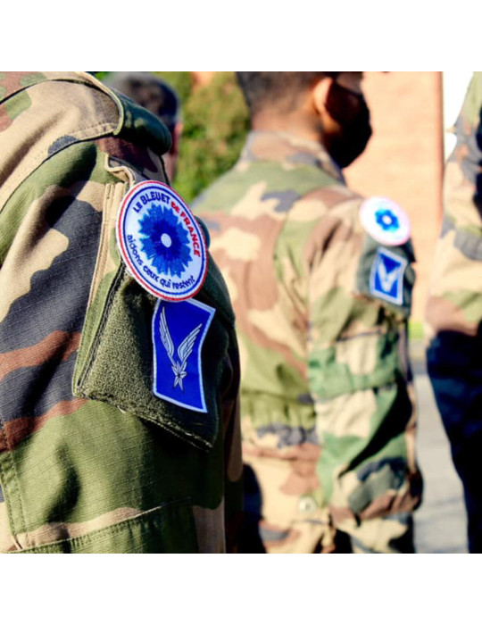 Boutique Bleuet de France - Patch brodé Bleuet de France