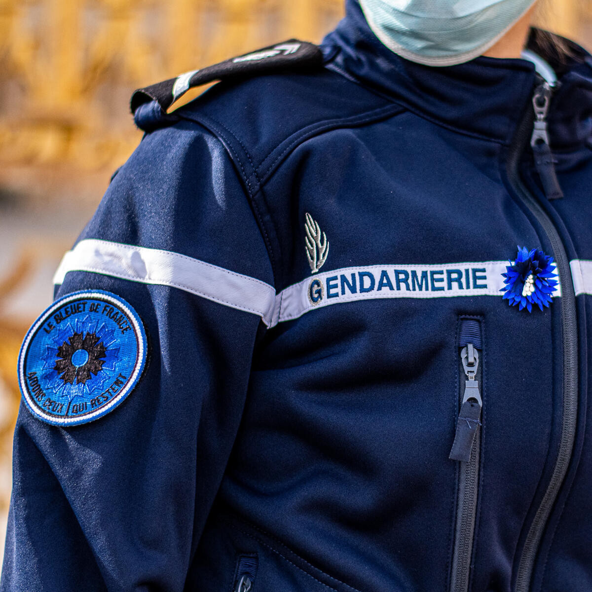 Boutique Bleuet de France - Patch brodé Gendarmerie nationale x Ble...