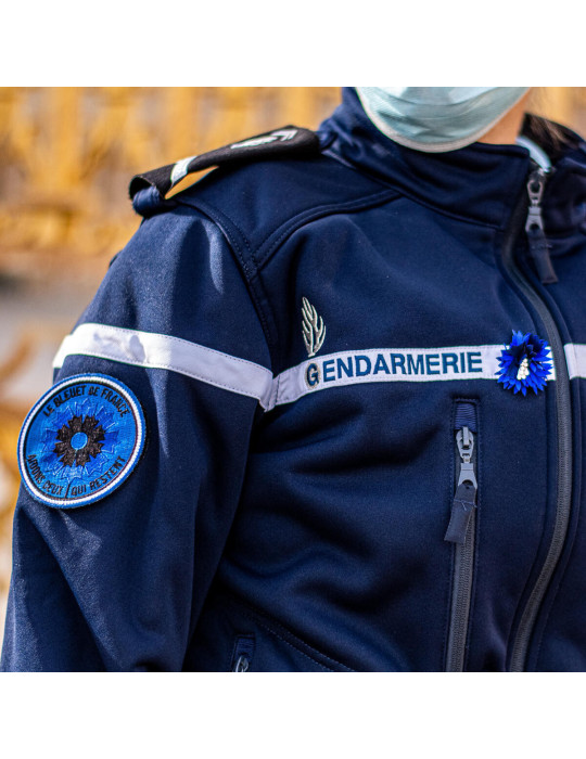 Boutique Bleuet de France - Patch brodé Gendarmerie nationale x Ble...