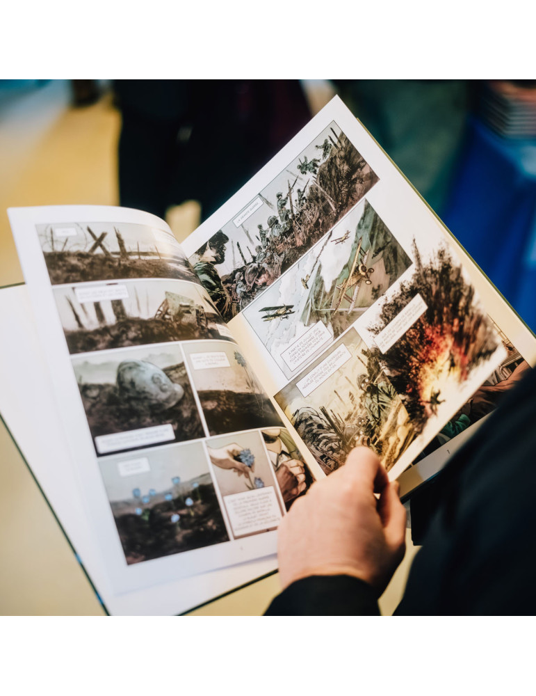 Bande dessinée - Le Bleuet de France, 100 ans au service de ceux qui restent