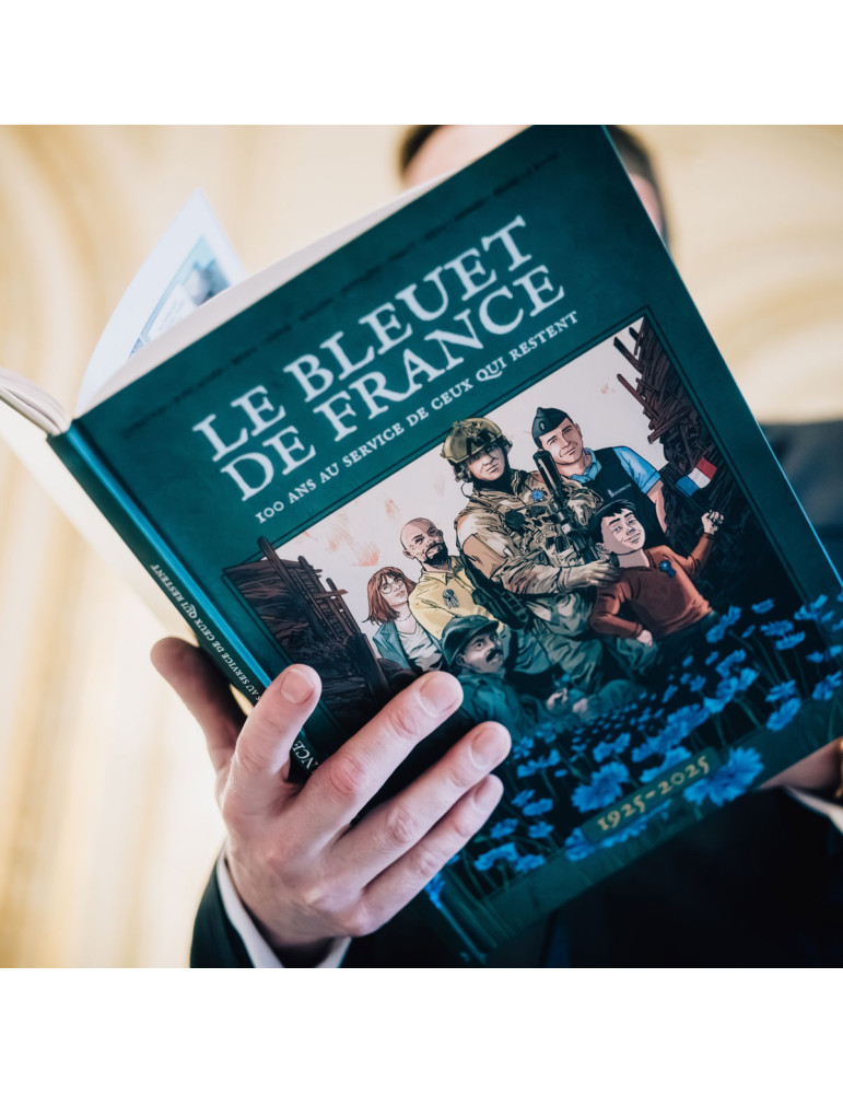 Bande dessinée - Le Bleuet de France, 100 ans au service de ceux qui restent