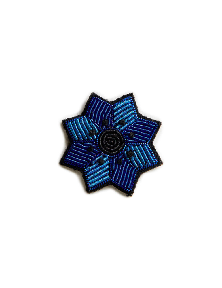 Broche brodée Étoile