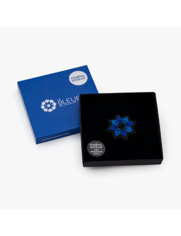 Broche brodée Étoile 2