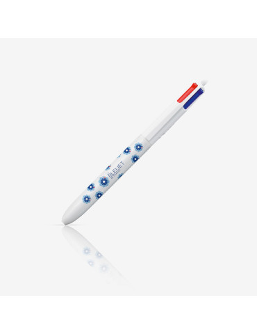 Stylo BIC® 4 couleurs Bleuet de France