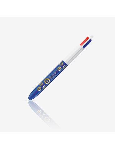 Stylo BIC® 4 couleurs Bleuet de France