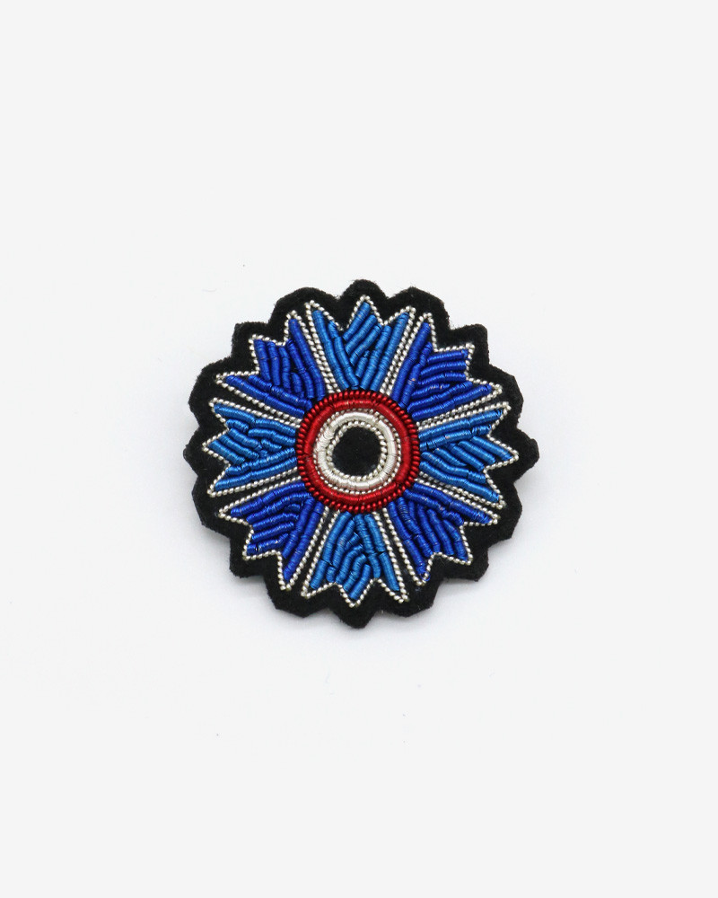 Broche Cocarde Bleuet de France x Macon & Lesquoy