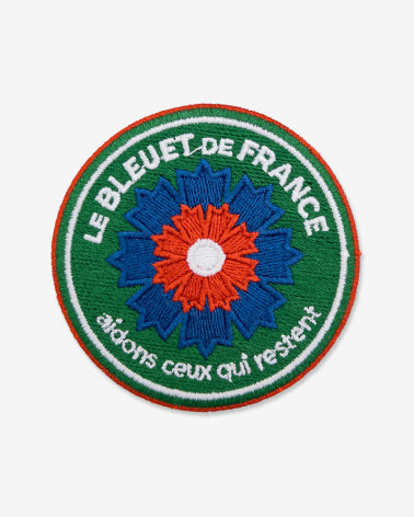 Patch brodé Douanes Françaises - Bleuet de France