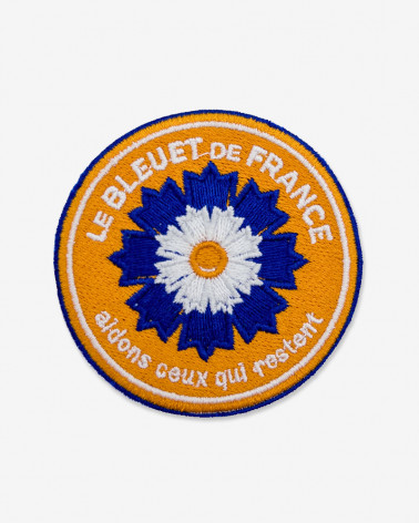 Patch brodé Protection Civile - Bleuet de France