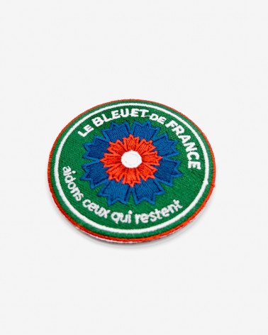 Patch brodé Douanes Françaises - Bleuet de France