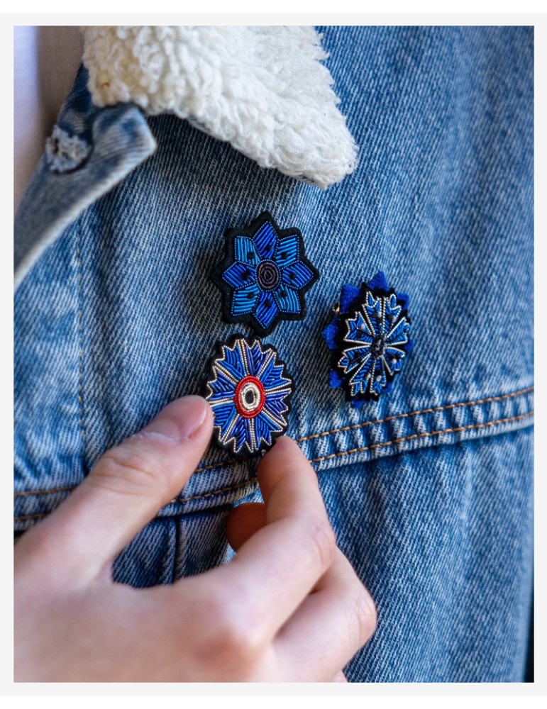 Boutique Bleuet de France - Broche cocarde Bleuet de France x Macon & Lesquoy